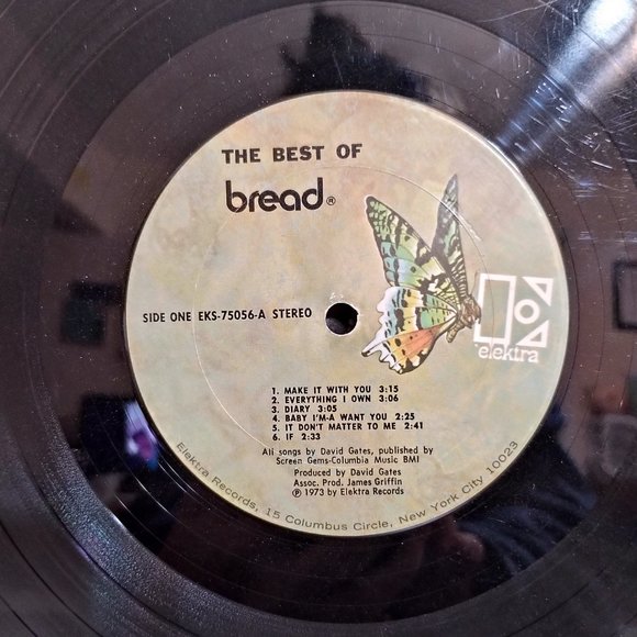 Bread The Best of Bread EKS -75056 Vinyl Record 1973 - Picture 6 of 7